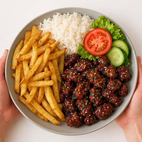 Chicharron Teriyaki