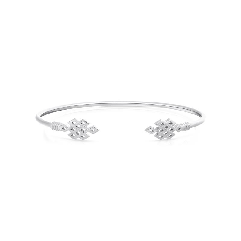 Infinity edges bangle Silver 4.62g