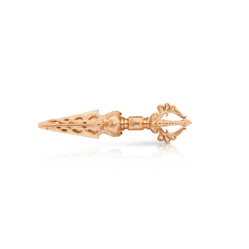 Phurba mala counter Rose Gold Plated, 3.81g — view 3