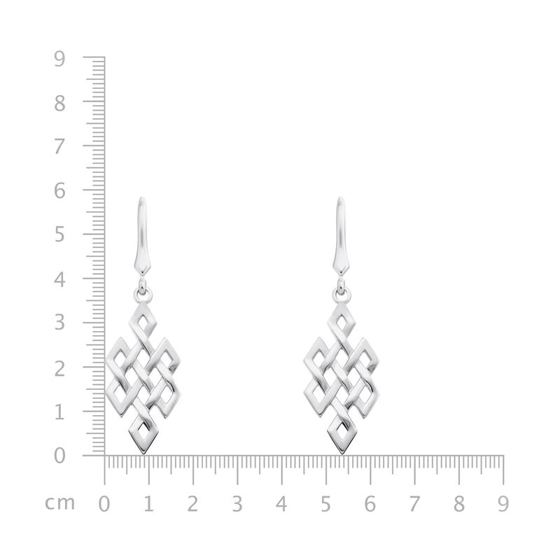 Endless Knot Earrings — view 3