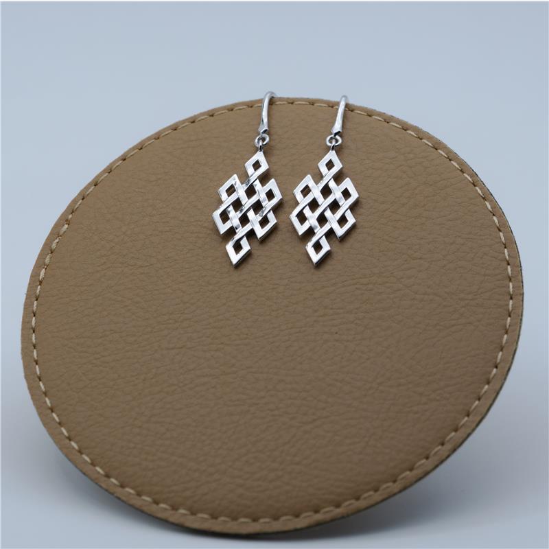 Endless Knot Earrings — view 4