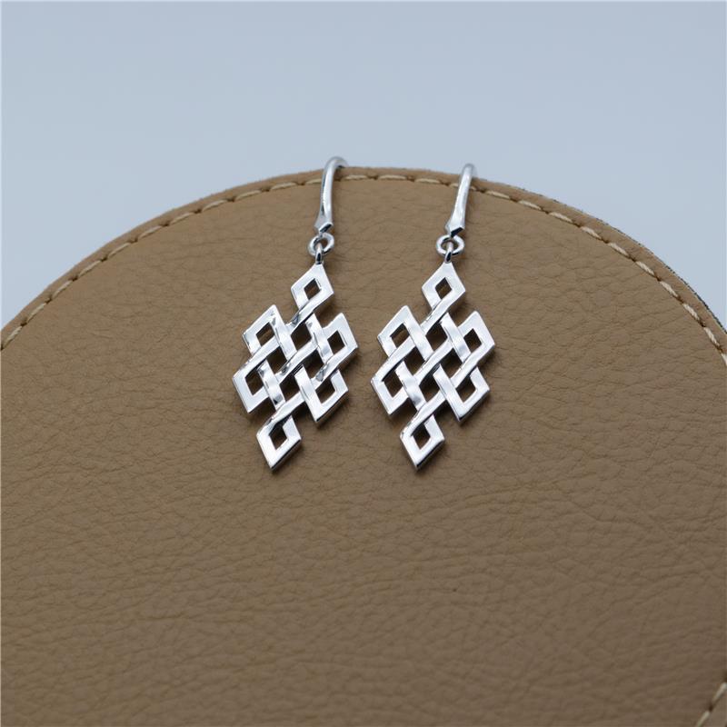 Endless Knot Earrings — view 5