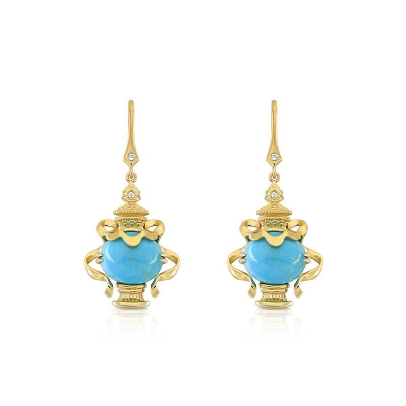 Bumpa Pendant Turquoise