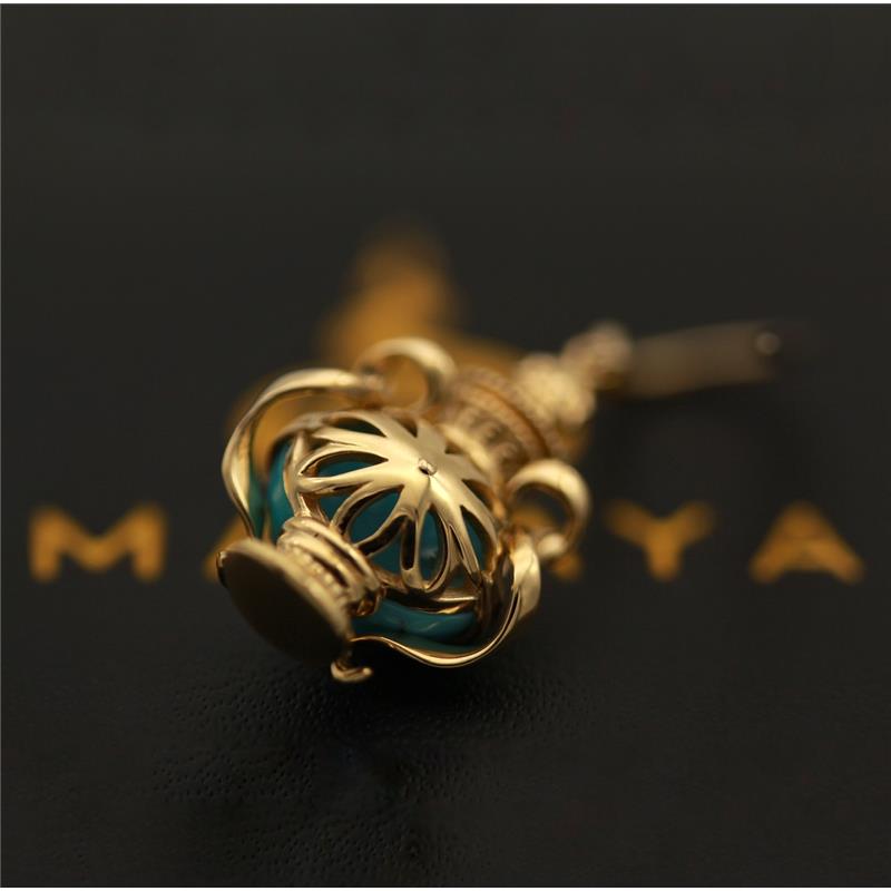 Bumpa Pendant Turquoise — view 5