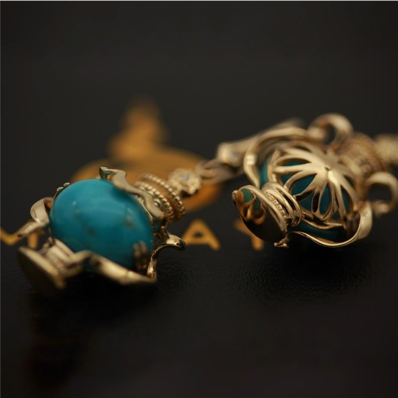 Bumpa Pendant Turquoise — view 6
