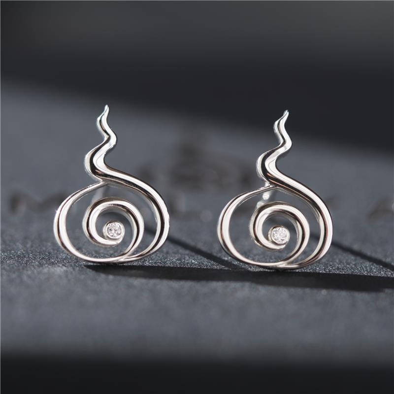 Malaya Logo Earrings — view 4