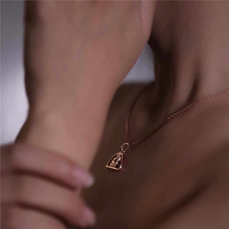Hri Syllable Vermeil Gold — view 5