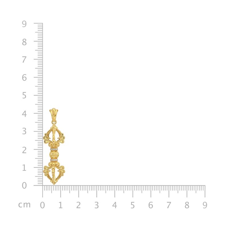Vajra Pendant, Medium Size. 18k gold, 7.00 — view 3