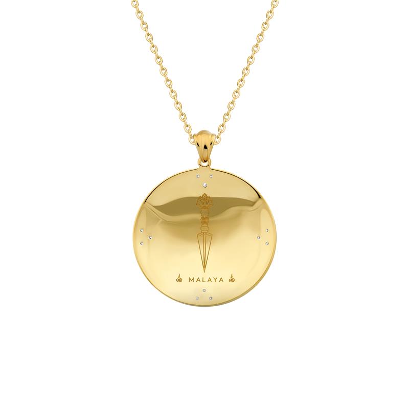 18k Yellow Gold Melong