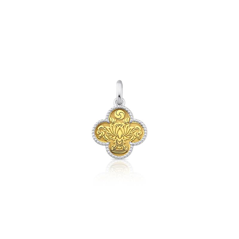 Single Auspicious Lotus — view 3