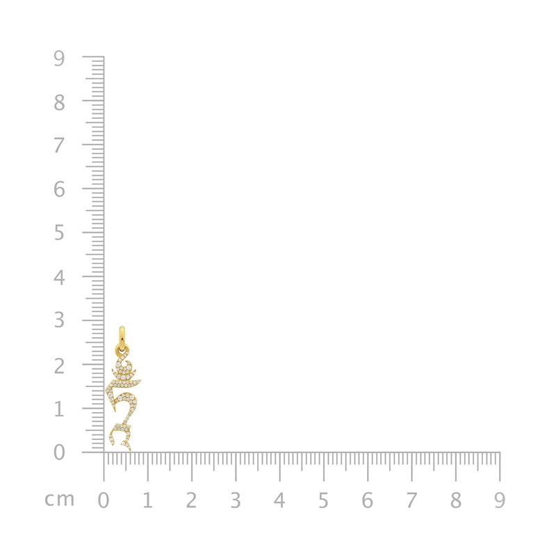 Tam Syllable with Diamonds — view 4