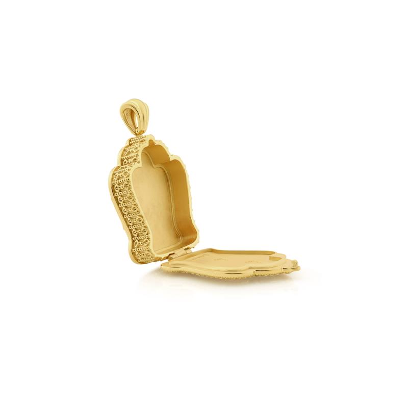 Deity Gau Pendant — view 3