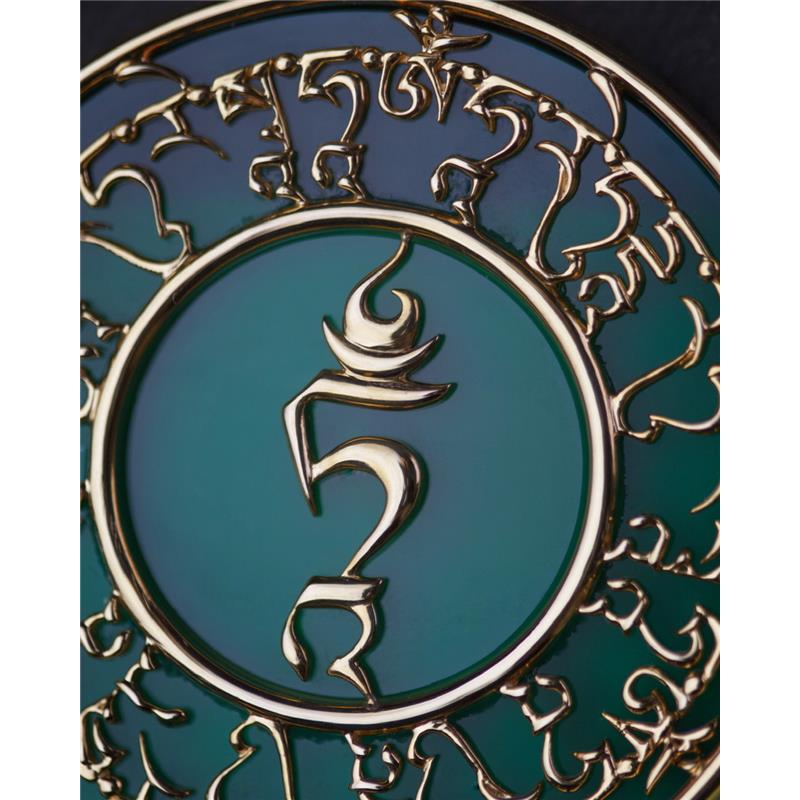 Tara Mantra Agate Pendant — view 4