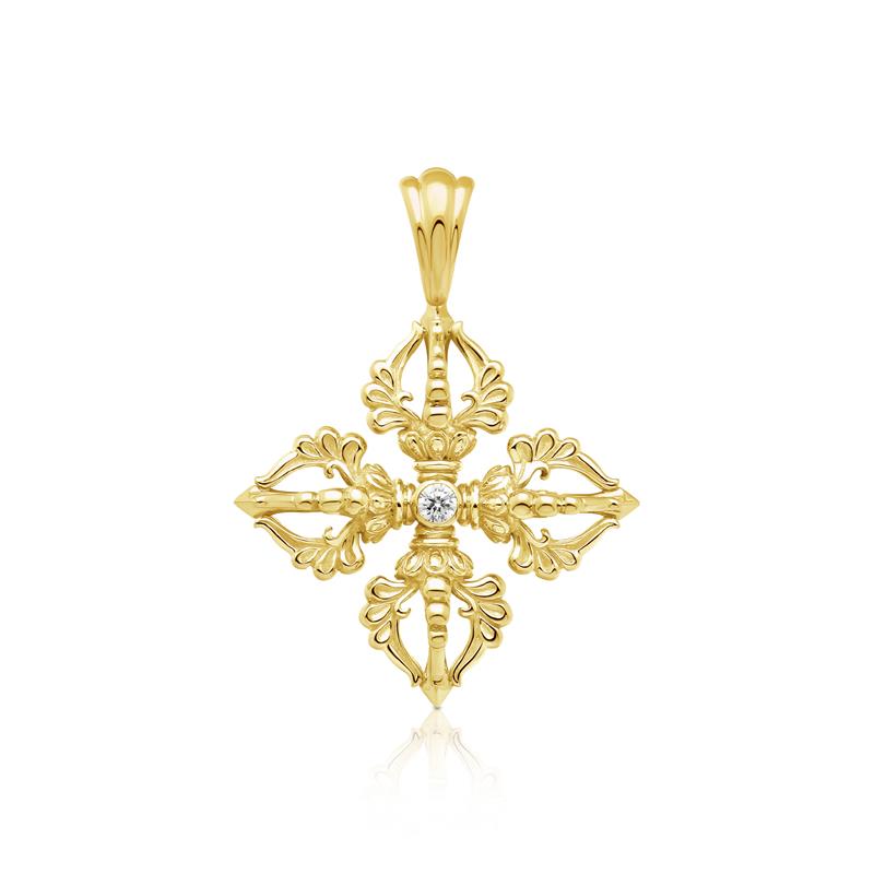 Double Dorje Pendant
