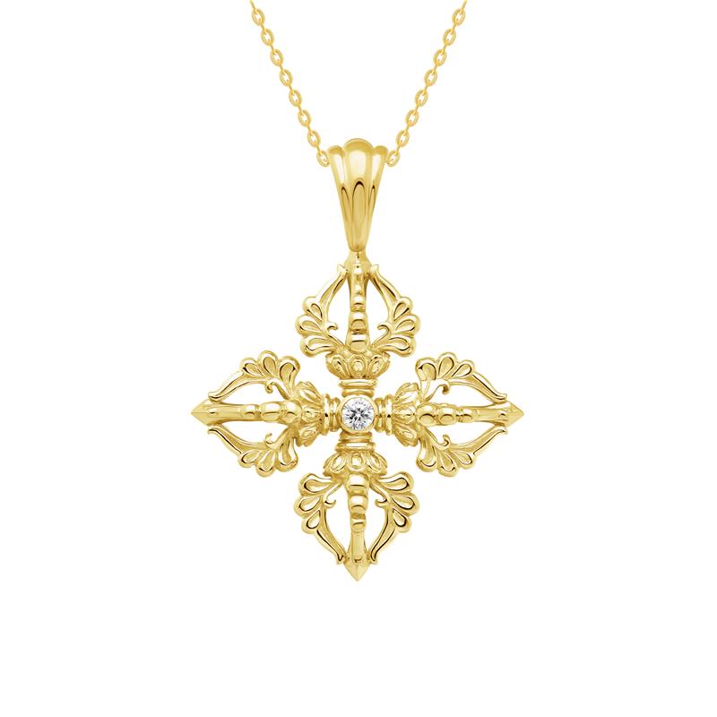 Double Dorje Pendant
