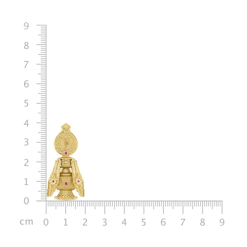 Longevity Vase Bumpa Pendant — view 3