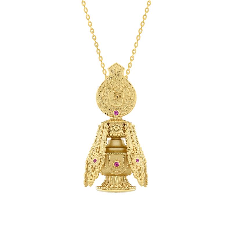 Longevity Vase Bumpa Pendant — view 5