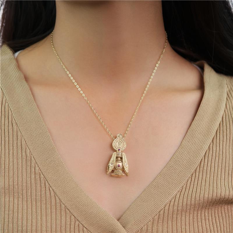 Longevity Vase Bumpa Pendant