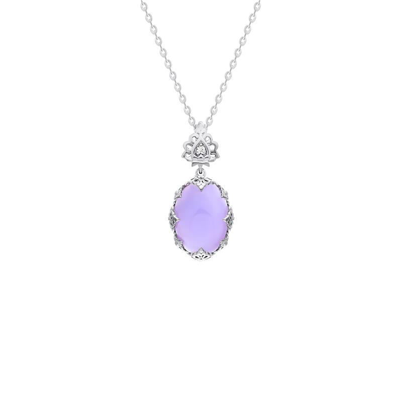"Ratna" Blue Quartz Pendant