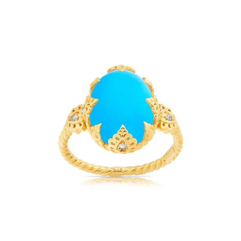 Turquoise Tranquility Ring