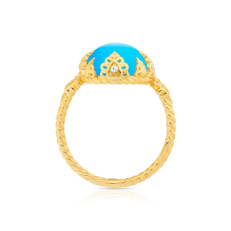 Turquoise Tranquility Ring — view 3