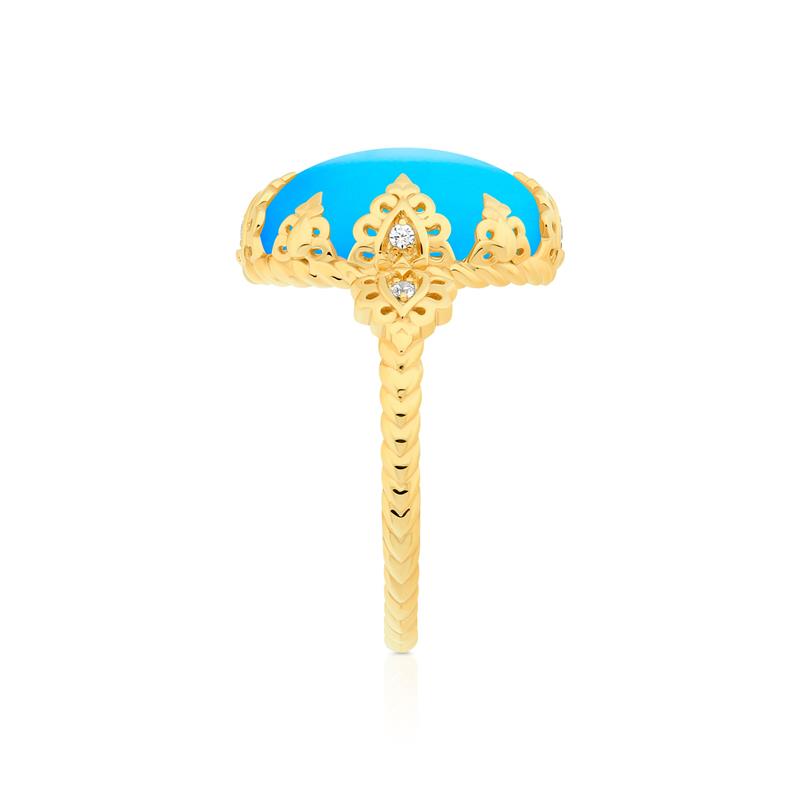 Turquoise Tranquility Ring — view 5