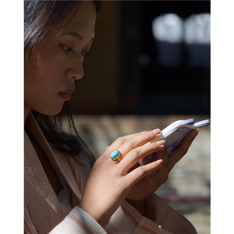 Turquoise Tranquility Ring — view 6