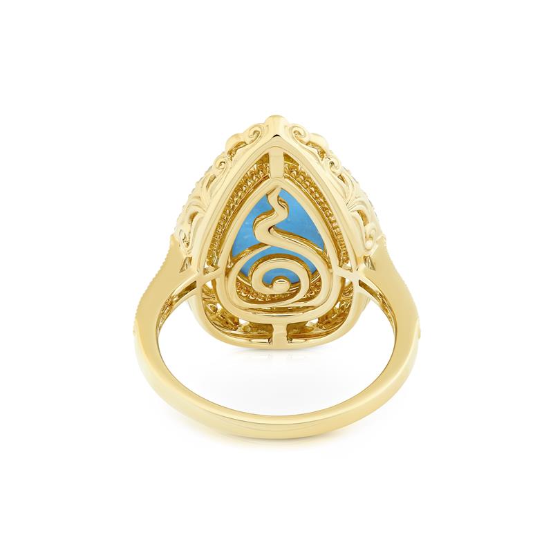 Intricate 14k Gold Ring — view 3