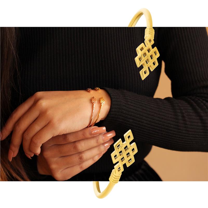 Infinity Edges Bangle, Flexible — view 2