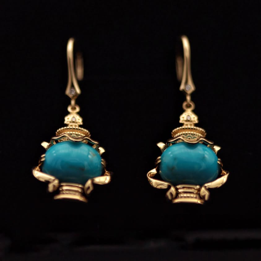 Bumpa Pendant Turquoise — view 8