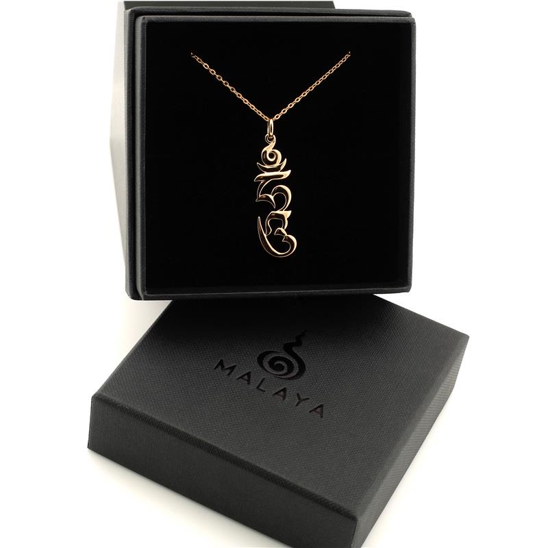 Hung Syllable Pendant — view 5
