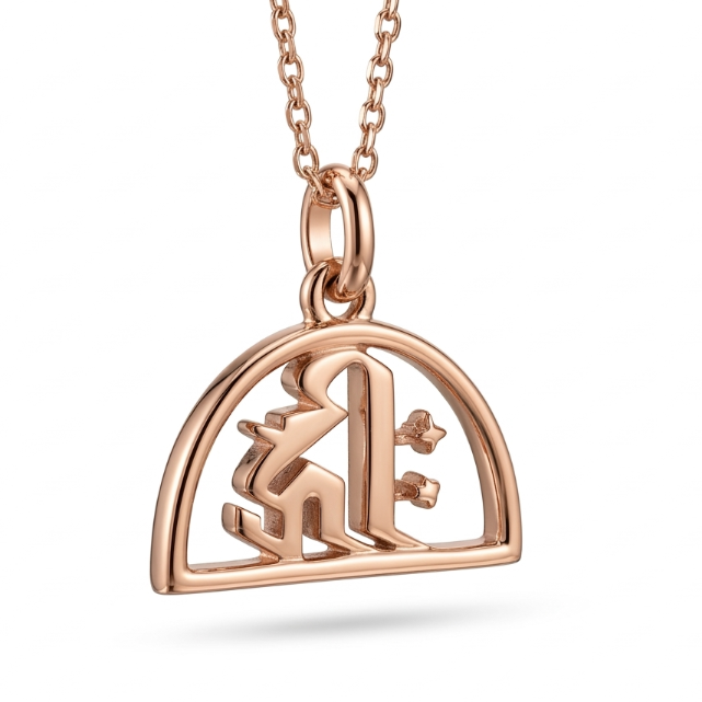 Hri Syllable Vermeil Gold — view 6