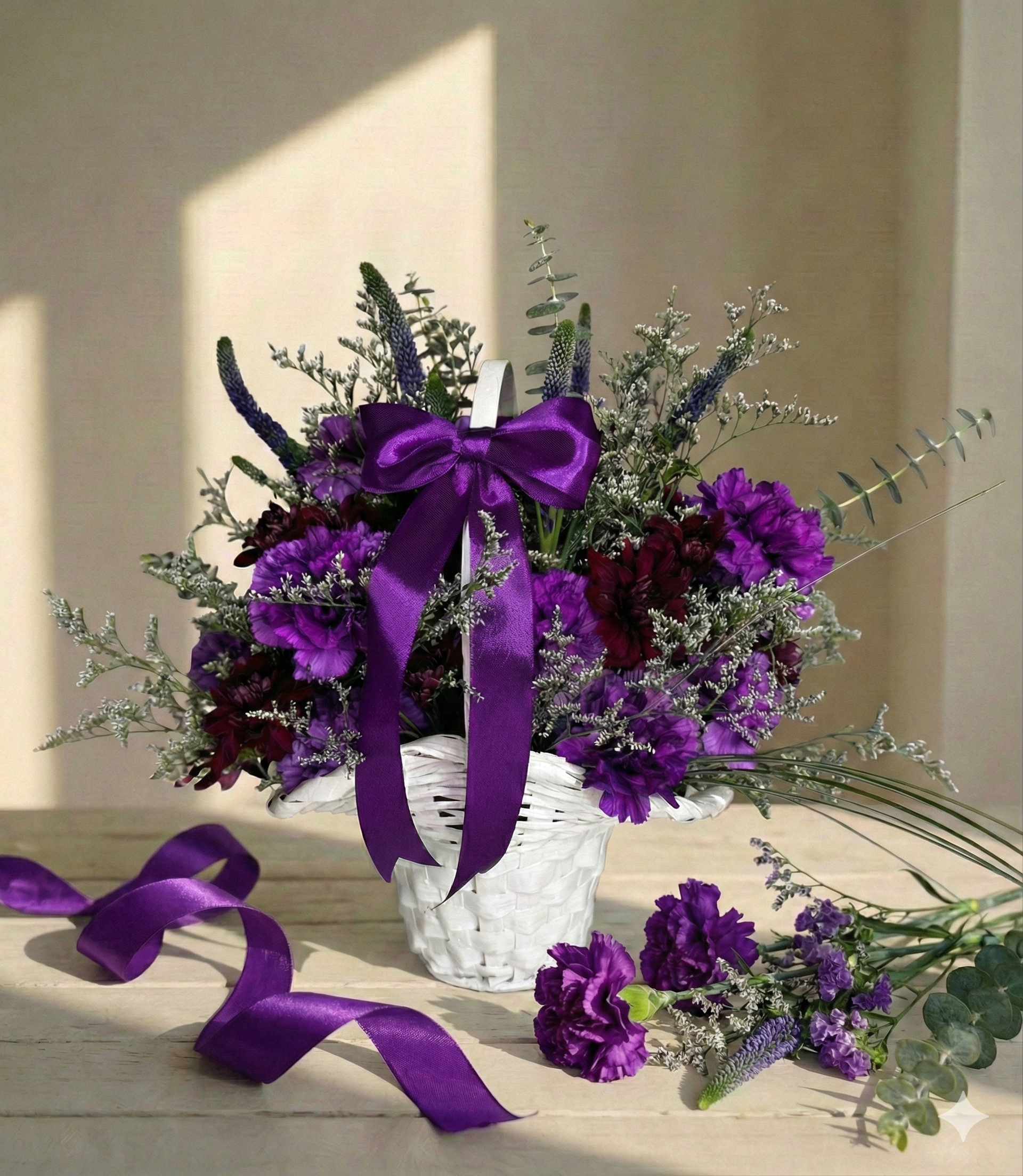 Violet Serenity Basket