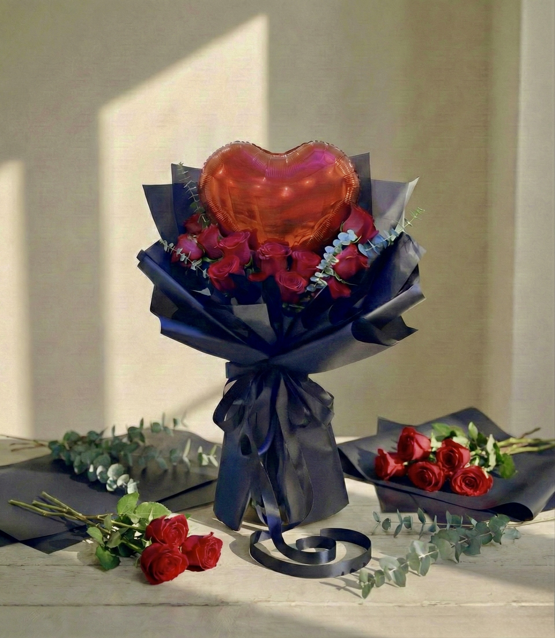 Crimson Heart Bouquet