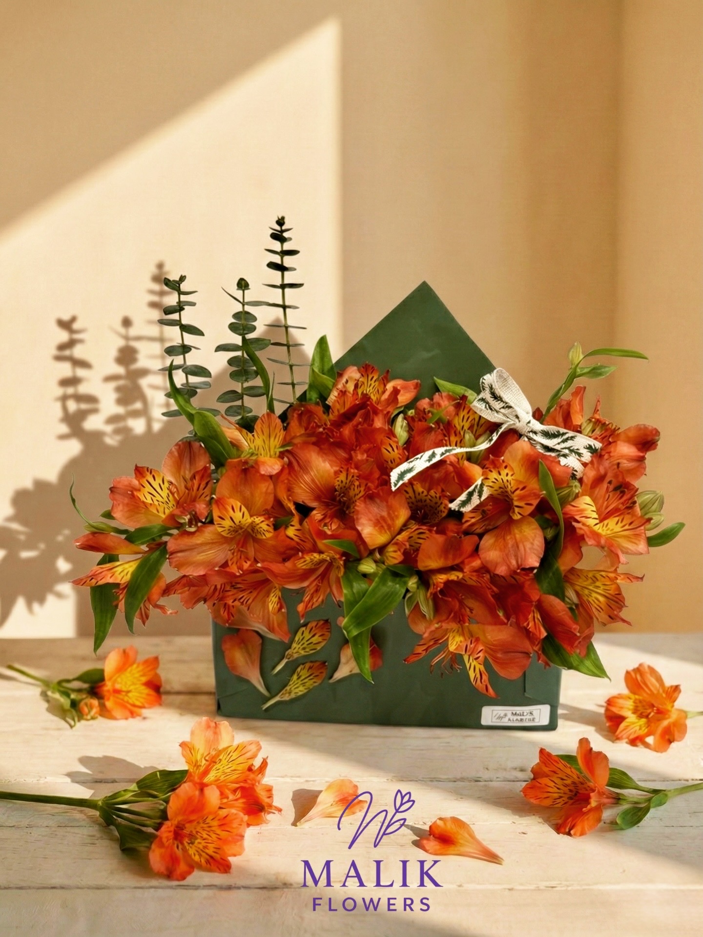 Autumn Alstroemeria Envelope