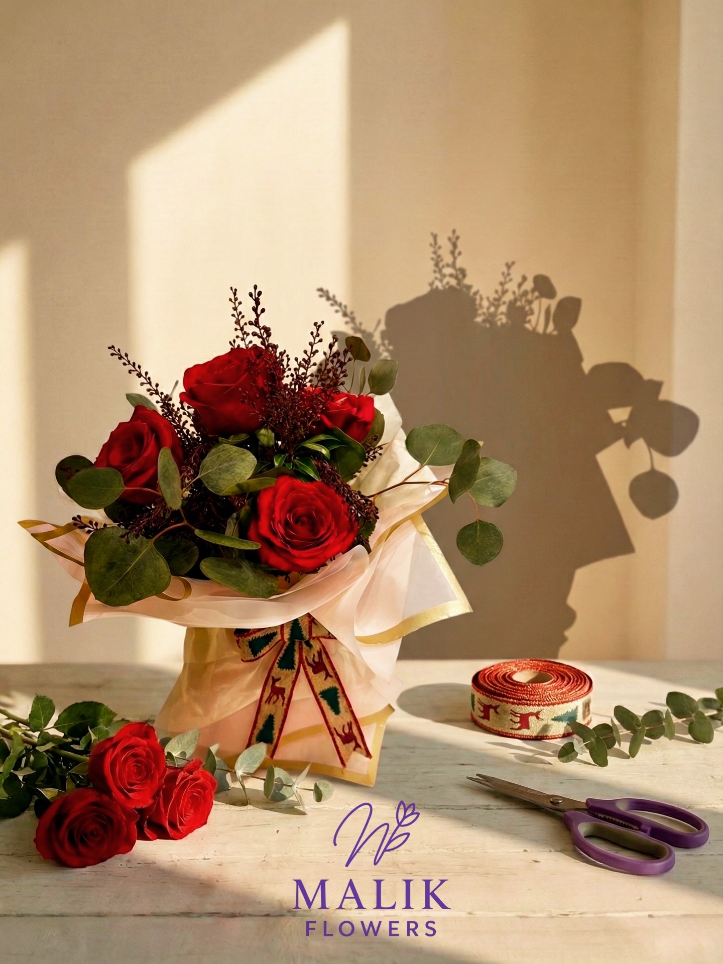 Crimson Kiss Bouquet