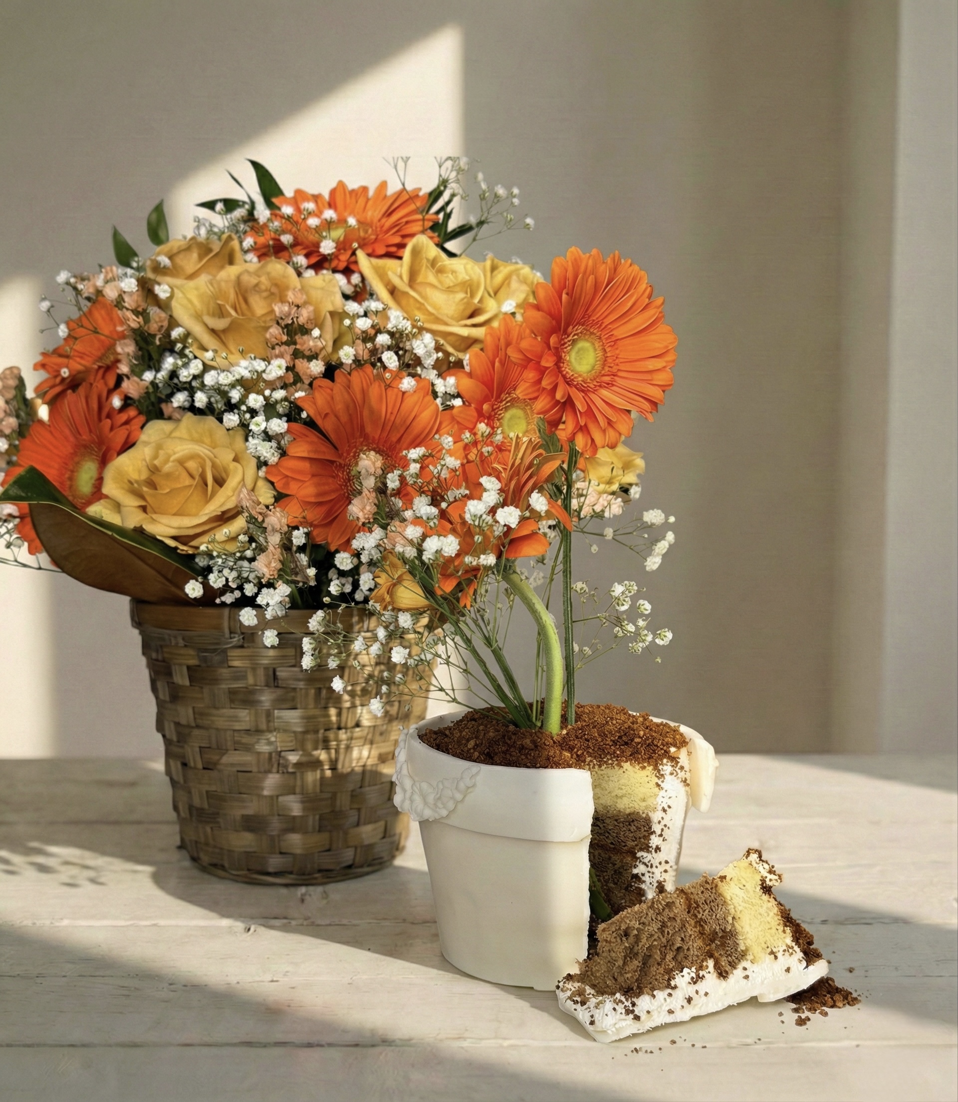 Malik Flowers Signature Collection Orange - Image 2