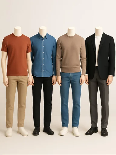 [ليس حقيقيًا] الأساسيات العصرية: مجموعة الأزياء الرجالية اليومية