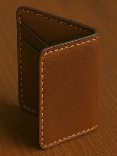 [ليس حقيقيًا] محفظة هيريتج فولد الجلدية المصنوعة يدويًا