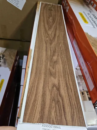 ملصقات أرضيات PVC ذاتية اللصق - بني