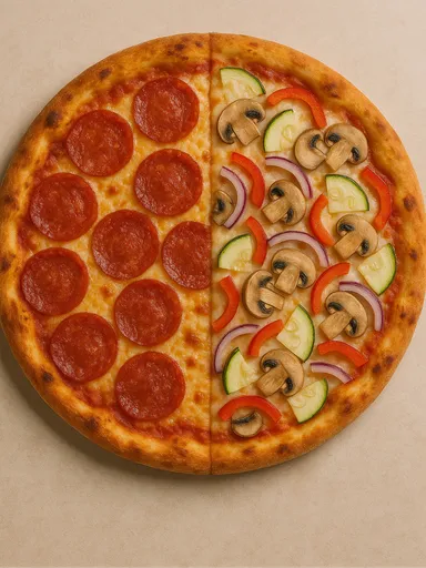 [ليس حقيقيًا] شطيرة بيتزا عادية