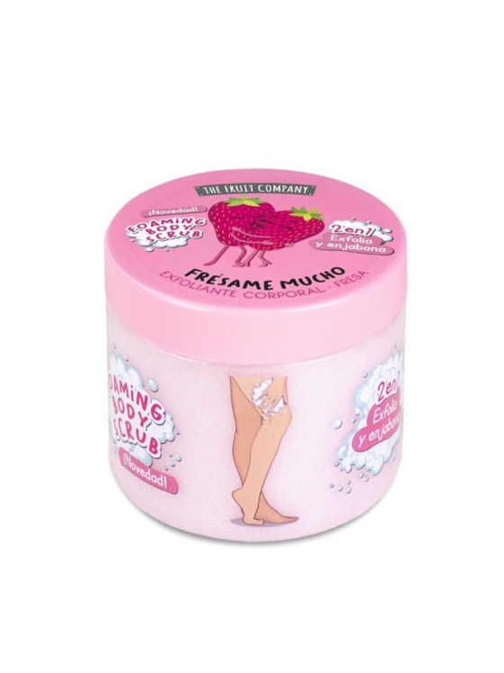 The Fruit Company Foaming Body Scrub Fresame Mucho Strawberry