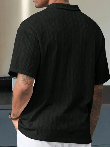 Fancy Textured T-Shirt for Men