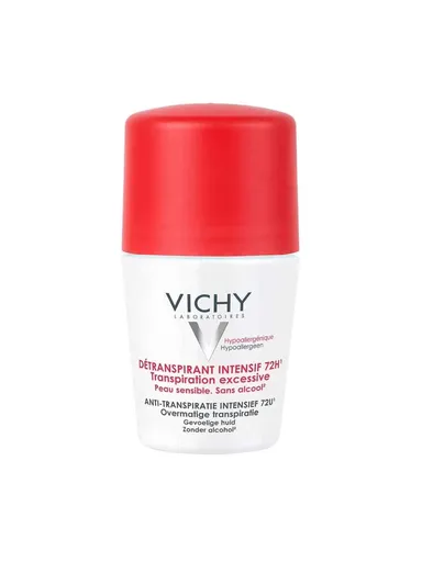 Vichy Détranspirant Intensif 72H Roll-On Deodorant