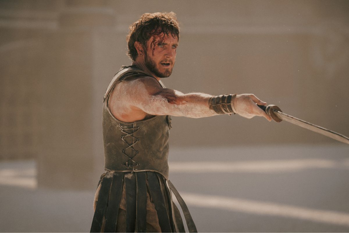 Paul Mescal in Gladiator II