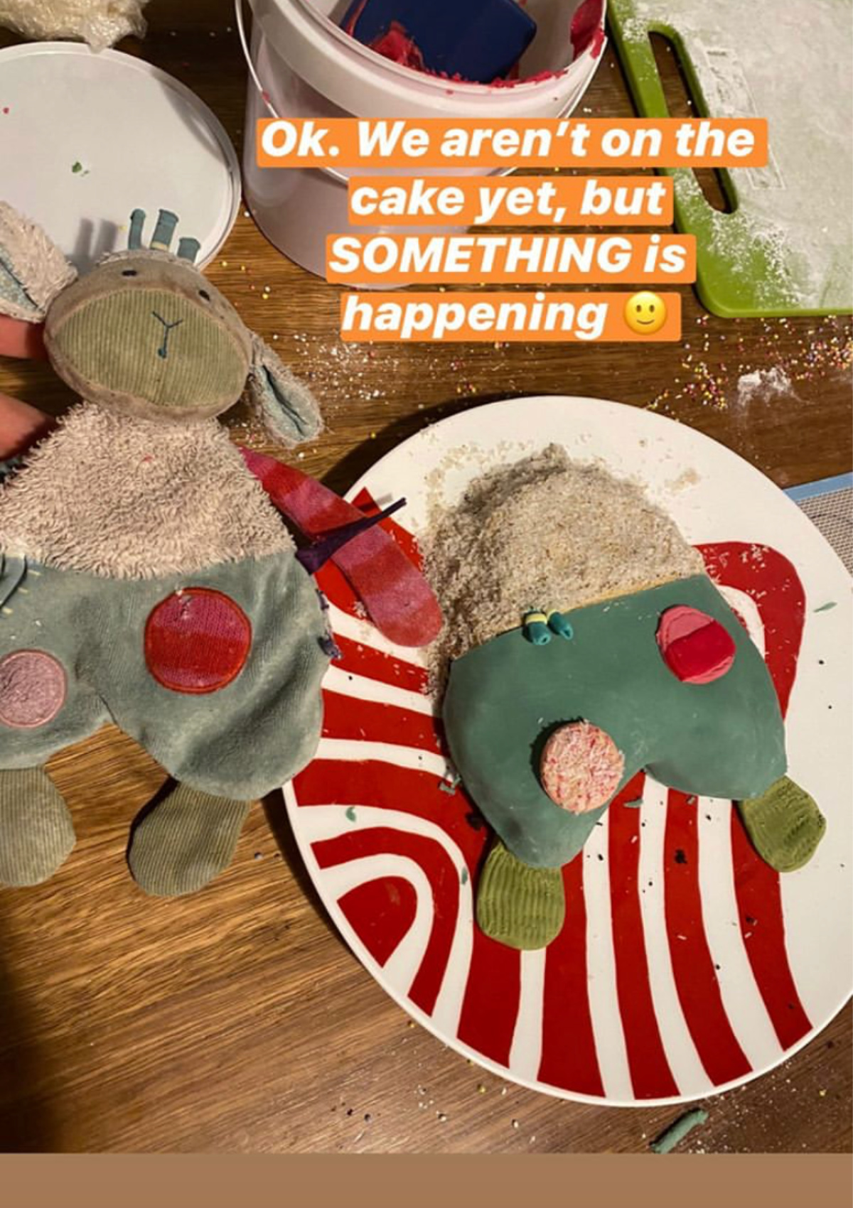 Hamish Blake birthday cake 2020 Photos of Rudy