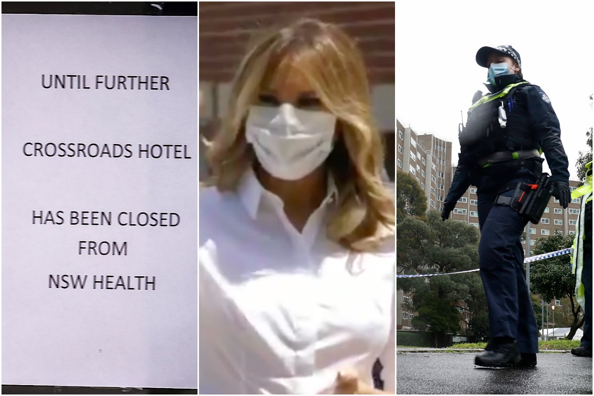 Crossroads hotel coronavirus cluster growing.