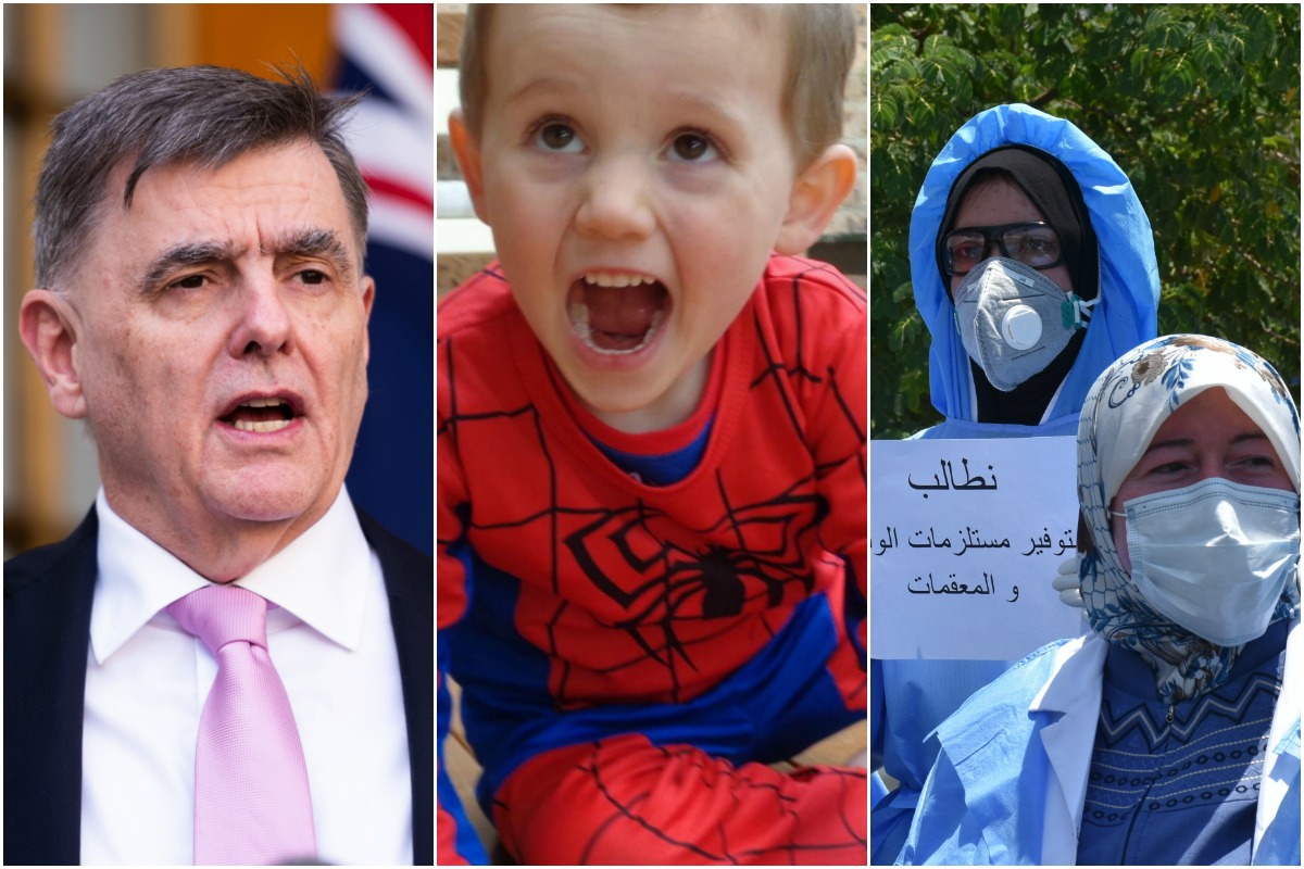 Reading Attack Victims Three Friends Named