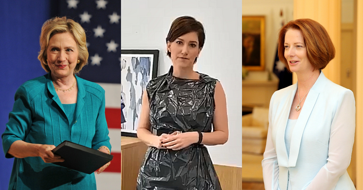 MP Nicolle Flint, Peter Goers and the 'wardrobe tax'.