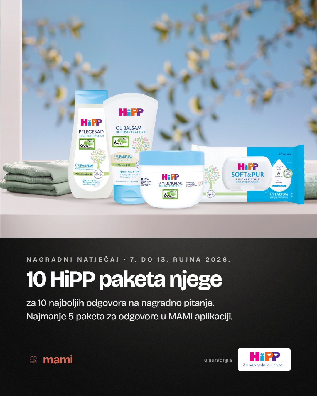 Pravila nagradnog natječaja MAMI x HiPP